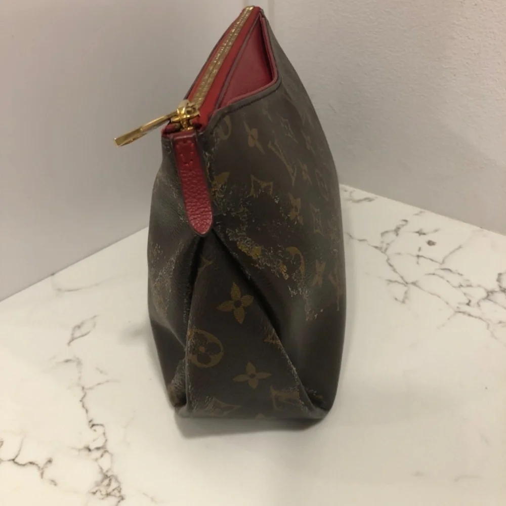 Louis Vuitton Pallas Brown Monogram Canvas Clutch